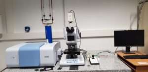 Spectromètre IRTF Invenio (NIR, MIR) + Microscope