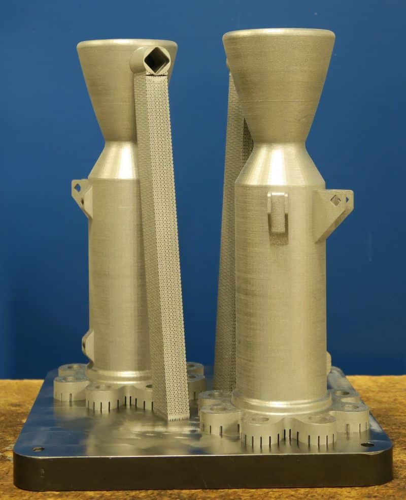 Tuyère de réacteur pour le spatial